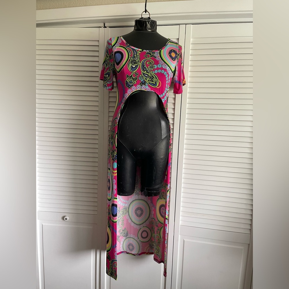 Vintage Burning man psychedelic Top